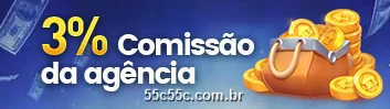3% de comissão da agência no 55C